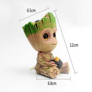 Figurine en résine Groot Planter-<span class=keywords><strong>Gardiens</strong></span> <span class=keywords><strong>de</strong></span> <span class=keywords><strong>la</strong></span> <span class=keywords><strong>Galaxie</strong></span> Décor pour aquarium et aquarium | Accessoires pour pots <span class=keywords><strong>de</strong></span> fleurs créatifs - Product Image 5