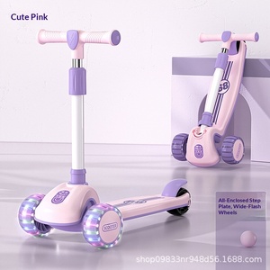 <span class=keywords><strong>Patinete</strong></span> Metálico de 3 Ruedas <span class=keywords><strong>para</strong></span> <span class=keywords><strong>Niños</strong></span> de 3 a 6 Años, Modelo Plegable con Pedales, <span class=keywords><strong>Patinete</strong></span> <span class=keywords><strong>para</strong></span> <span class=keywords><strong>Niños</strong></span> y Niñas - Product Image 6