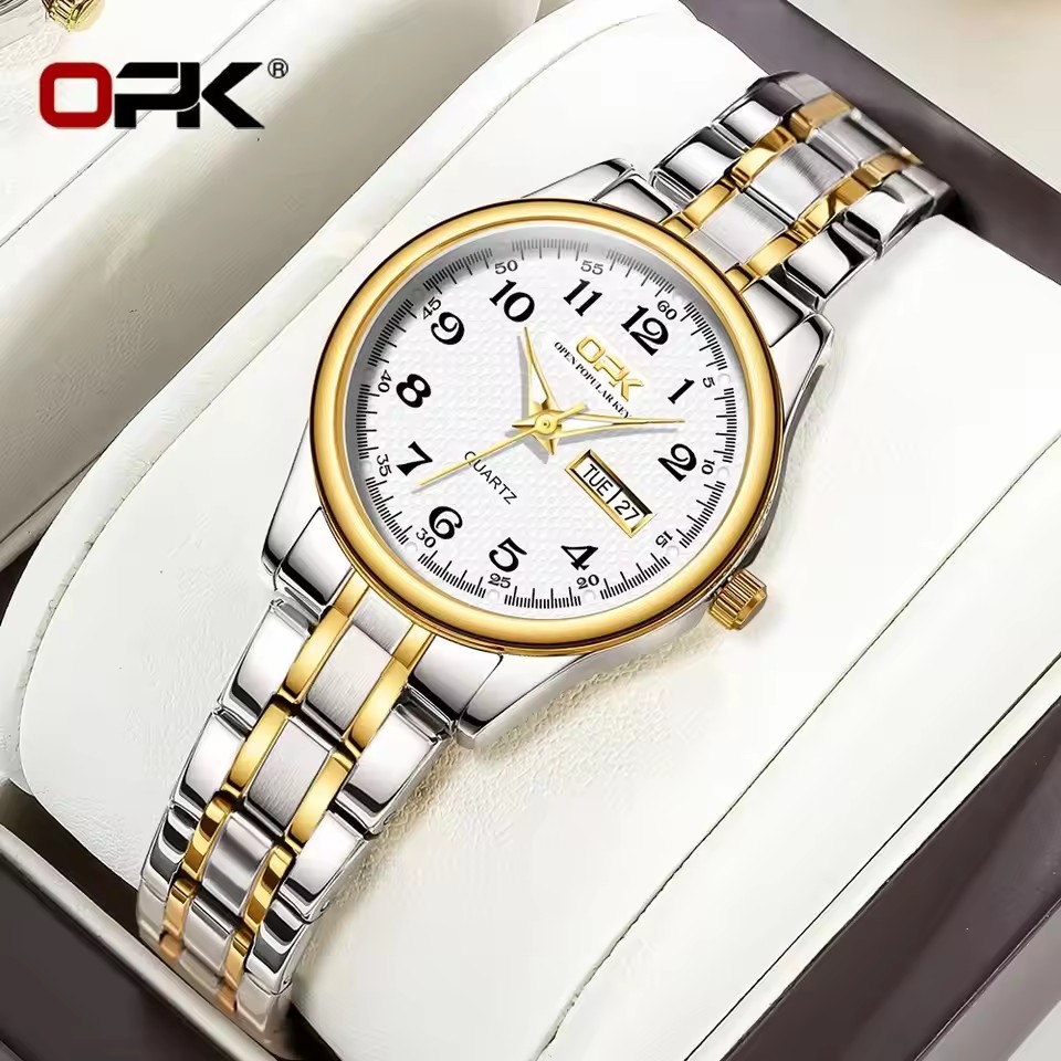 Gold White