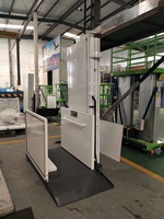 Hauteur de levage de 4m Capacité de charge de 350kg Petit élévateur hydraulique pour handicapés à usage domestique pour personnes handicapées