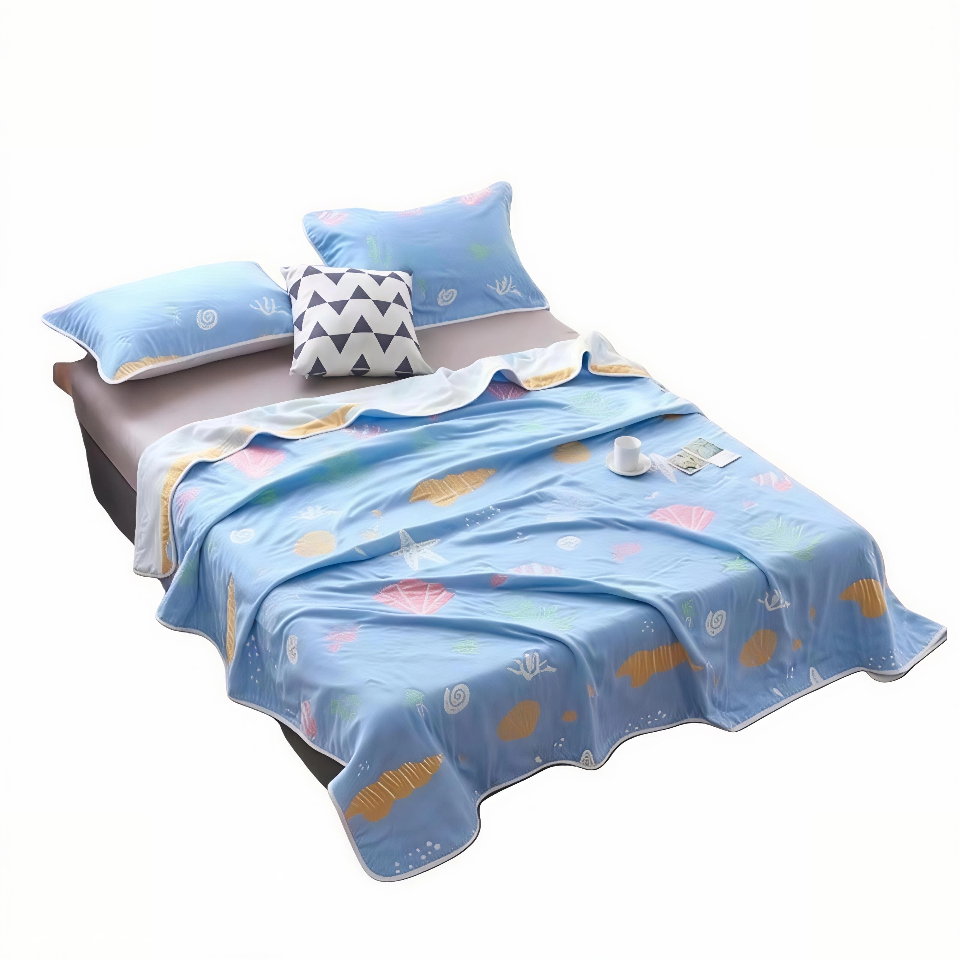 Seabed World Light Blue