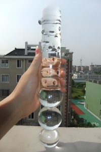 Grande création artisanale en verre pour le plaisir des femmes avec des motifs Feng Shui et religieux - Product Image 6