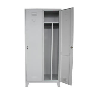 Armadietti classici dello spogliatoio in metallo 1 posto Art facile Mod facile 1 dimensioni D <span class=keywords><strong>36</strong></span> W 50 H 180 grigio 7035 RAL - Product Image 1