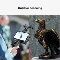 Scanner 3D portable CR Scan Ferret Pro de haute précision pour l'impression industrielle, la sculpture inversée, le visage, la pierre, le corps dans les ateliers d'impression