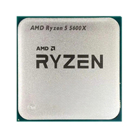 Prosesor CPU AMD R5 5600X 3.7 GHz hingga 4.6GHz Enam-Core 12-Thread R5 32MB Socket AM4 TRAY R5 AMD CPU