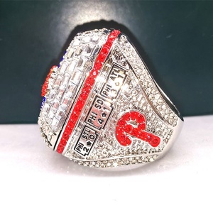 2022新费城菲利冠军戒指定制合金运动国家男子戒指 - Product Image 4