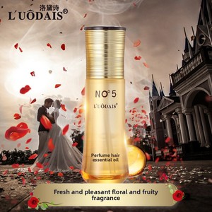 Lodaishi N05 Soin Capillaire Parfumé <span class=keywords><strong>Bio</strong></span> Améliore les Cheveux Abîmés Sans Rinçage Réduit les Frisottis & Apporte de la Brillance Qualité Salon Cheveux Secs - Product Image 2