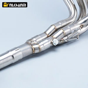 NlkHanm Kawasaki <span class=keywords><strong>Z750</strong></span> Z800 Système d'échappement complet Racing Slip Tube en acier inoxydable 51mm Neuf en boîte <span class=keywords><strong>Silencieux</strong></span> de moto Tuyau avant intermédiaire - Product Image 3