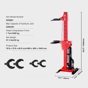 Outils de démontage pour atelier automobile, compresseur de ressort hydraulique 2200 LBS - Product Image 5