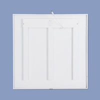 Panneau lumineux LED encastré carré 2x2 pieds 48W 72W 96W rétroéclairé pour hôpital, supermarché, école avec garantie de 5 ans