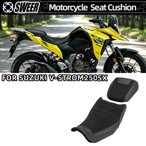Kit de Modificación de Funda de Asiento para Motocicleta Suzuki <span class=keywords><strong>V</strong></span>-<span class=keywords><strong>STROM</strong></span> 250 SX Modelo <span class=keywords><strong>2022</strong></span>, Asiento Cómodo - Product Image 6