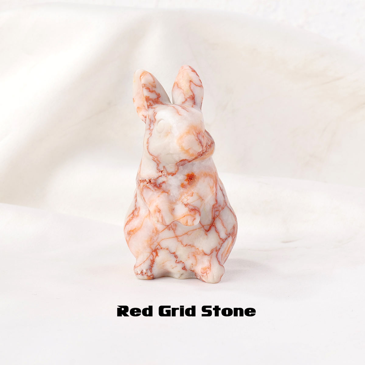 Pierre de grille rouge