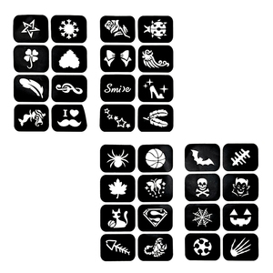 Adesivi per Stencil di Tatuaggi, Modelli per Tatuaggi per Viso e Corpo - Product Image 2