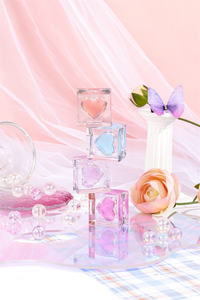 Baume à lèvres en gelée en forme de cœur réparateur hydratant de nuit végétalien à étiquette privée - Product Image 3