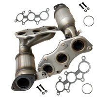 Konverter katalis cocok untuk 2007-2009 le-xus RX350 3,5 l 2 buah