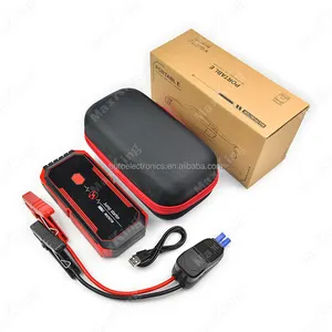 20000mAh Super Capacitor Car Jump Starter Working Under -20 Degrees Auto Battery Booster with 1600A Peak Current