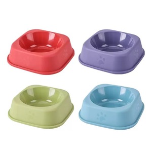 <b>Cat</b> Dog Square Pet Bowls Non Slip Easy Clean Water Food <b>Feeder</b> For <b>Cats</b> Dogs Small Medium Large Size Pet Supplies - Product Image 5