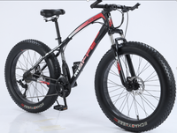 Haute qualité 26 pouces 7/21/24/27/30 vitesses 4.0 vélo de neige selle confortable en alliage d'aluminium pliant en gros pas cher VTT
