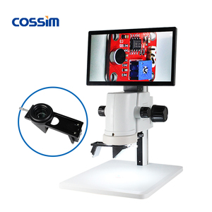 Reparación de teléfonos 3D, pantalla LCD USB electrónica, vídeo <span class=keywords><strong>Digital</strong></span>, microscopio estéreo, software de medición integrado, cámara e iluminador LED - Product Image 1