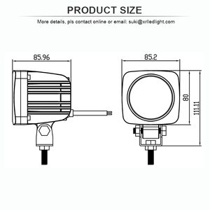 Xinruilai 27W Safety <b>Light</b> Blue <b>Light</b> XRL1082D <b>Light</b> XRL1082D - Product Image 6