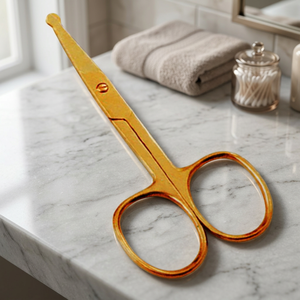 Forbici per Bellezza ASAP Ecologiche e Personalizzabili, Lame Dritte in Acciaio Inox, Forbici per Cura delle Unghie per Bambini, Modello Mustache in 4 Colori - Product Image 5