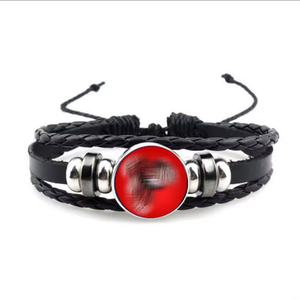 พวงกุญแจข้อมือถักสไตล์เรโทรสำหรับสโมสรฟุตบอล ทำจากโพลีเอสเตอร์ ประดับด้วยอัญมณี หลายชั้น น่ารัก สไตล์อเมริกัน พร้อมโลหะ - Product Image 6