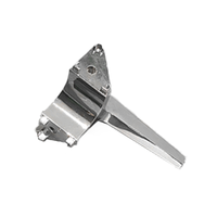Meilleure vente 130mm aluminium moulé sous pression meubles jambe pour polyvalent pour canapé salon hôtel hôpital extérieur cuisine parc