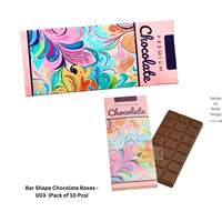 Caja de Embalaje para Barras de Chocolate Oem Odm, Impresión a Todo Color, Cartón con Protección UV, Estampado en Lámina Plateada y Dorada, Elegante