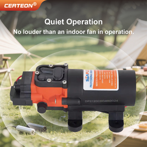 <span class=keywords><strong>Pompe</strong></span> à eau douce <span class=keywords><strong>12V</strong></span> 24V camping car 40PSI 3 8LPM <span class=keywords><strong>auto</strong></span> amorçante arrêt automatique pour fourgon camping - Product Image 4