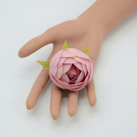 Mini-têtes de fleurs de pivoine en soie de 6 cm, best-sellers, pour décorations de mariage, Nouvel An, Saint-Valentin, Pâques, boîtes à bonbons