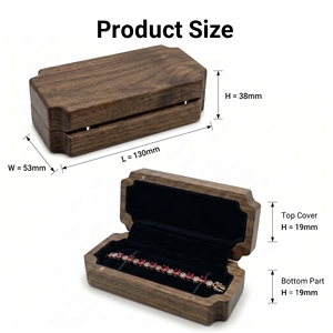 Vietnam Luxury Wood Jewelry Storage <b>Box</b> for Rings Pendants Bracelets Necklaces Organizer - Product Image 4