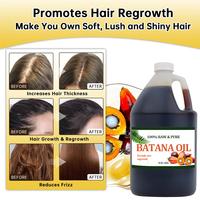 Huile de Batana pure à 100 % en gros, huile de Batana naturelle biologique pour la repousse des cheveux et la santé du cuir chevelu, hydratant pour cheveux en vrac
