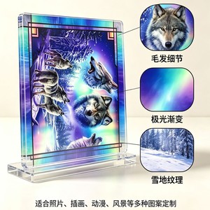 ป้ายอะคริลิค Chuanglong แบบสั่งทำพิเศษ พิมพ์ลาย UV ของตกแต่งบ้าน ตกแต่งผนัง ของประดับตกแต่งโต๊ะ - Product Image 5