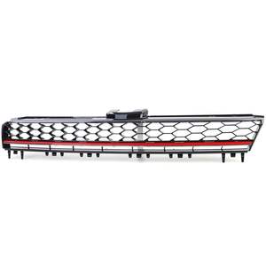 Parrilla delantera para Volkswagen Golf 7 MK7, estilo panal de abeja, material de PC, para actualización, número de pieza A MK7 WGTI-V - Product Image 4