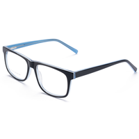 Monture de lunettes rectangulaire classique Elan Optical RD26062, prix usine, monture intégrale unisexe en acétate, lunettes optiques écologiques