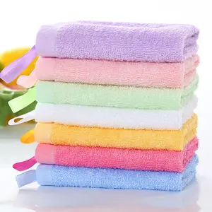 Absorbent Bamboo 10*10'' Hand Face Towel Bath towel Kitchen Cleaning Cloth Household Towel