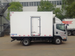 Nouveau camion <span class=keywords><strong>frigorifique</strong></span> FAW 150 chevaux, <span class=keywords><strong>véhicule</strong></span> de transport <span class=keywords><strong>frigorifique</strong></span> 5-20 tonnes, conduite à droite/à gauche, camions légers - Product Image 5