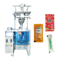 Machine d'emballage verticale automatique pour sachets de vinaigre, liquides, pâte de curry, pâte de piment, sauce tomate, ketchup, miel