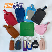 Porte-clés en cuir personnalisé avec logo laser pour voiture ou vélo, étiquette de bagage portable de différentes couleurs, nouveau design