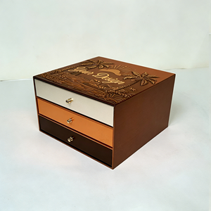 Boîte cadeau magnétique pliable de luxe pour chocolats, emballage rigide en papier avec insert séparateur pour bonbons et truffes - Product Image 6