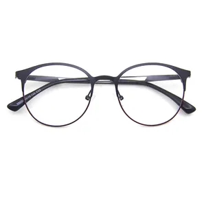 新款设计师女性眼镜光学镜框金属猫眼眼镜框透明镜片黑银金眼镜镜框