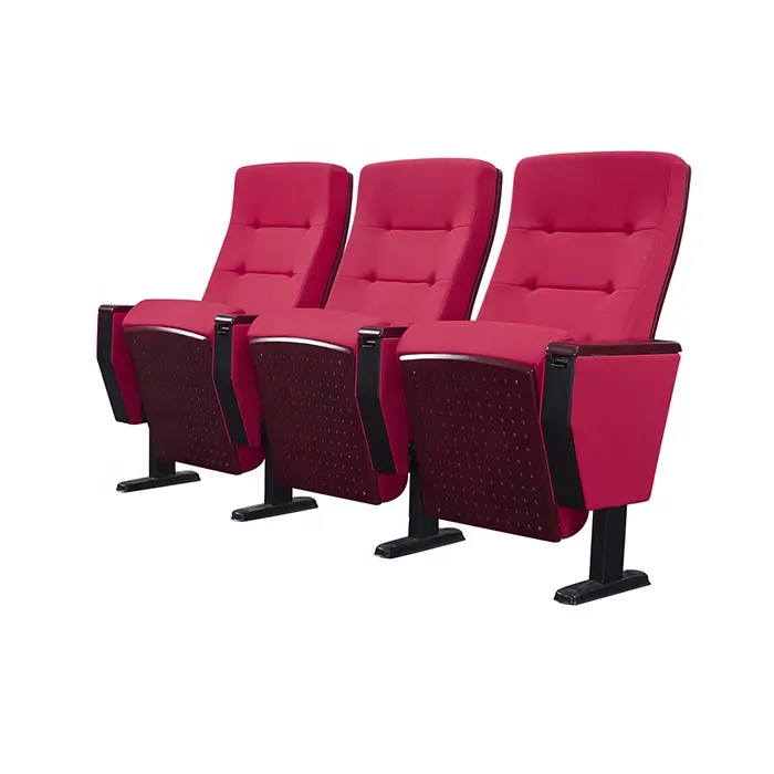 Ucuz fiyat ders ahşap klasik tiyatro kilise sinema oturma oditoryum sandalyesi ile yazma pedi YA-L107