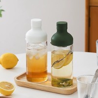 Tasse à café Cold Brew en verre borosilicate haute résistance, design moderne, couvercle transparent, usage domestique