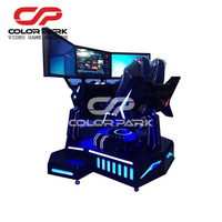 Simulateur de course de conduite de moto électrique, Offre Spéciale, ride de parc d'attraction 3D VR racing
