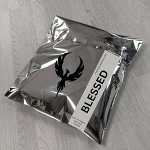 Luxury Custom logo Laser Bag Metallic Holographic Shipping Clothes Poly Mailer Custom Mailing Bags With Your Own Logo Printed - Product Image 4