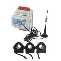 Acrel ADW300W Transformation secondaire Wifi 4G LoRa Lorawan Din Rail Compteur d'énergie IOT sans fil triphasé