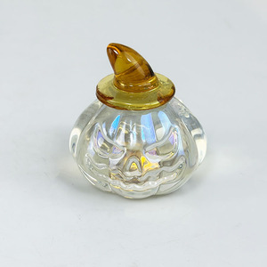 Figuras <span class=keywords><strong>de</strong></span> Cristal K9 al por Mayor, Calabaza Espeluznante con Sombrero <span class=keywords><strong>de</strong></span> Bruja, Adornos <span class=keywords><strong>de</strong></span> Cristal para Halloween, Juego Surtido - Product Image 4