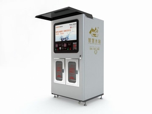 Machine de recharge d'eau <span class=keywords><strong>pour</strong></span> auto-vente à chaud accepteur de pièces et de billets 400GPD distributeur d'eau purifiée - Product Image 6