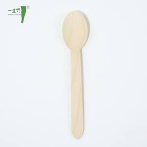 Fábrica Custom Colher De Madeira Descartável Conjunto com Faca Garfo Colher Utensílios De Cozinha Ecológicos Amostra Grátis - Product Image 2