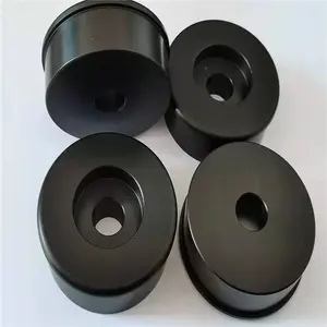 Fabrika özel plastik/naylon/POM/PP / PVC naylon silindir kasnak tekerlekler ile rulmanlar - Product Image 1
